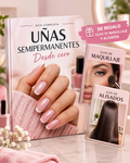 DE TUS MANOS  A TUS INGRESOS  Guía de Uñas Semipermanentes 💅 🎁 MAQUILLAJE + 🎁ALISADOS